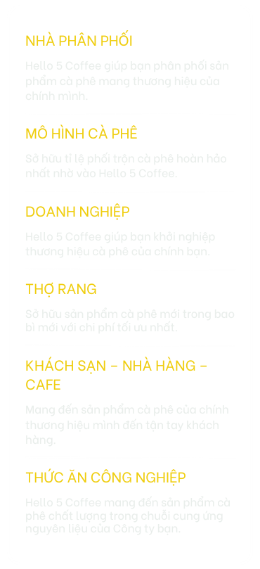 HELLO 5 COFFEE