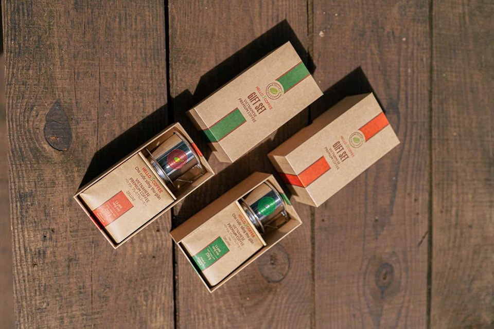hello5coffee bộ sản phẩm