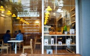 Atelier Coffee là một trong những quán cà phê "hot" nhất khu vực Cầu Giấy.