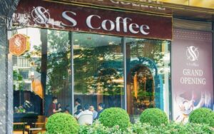 S'Coffee chuyên phục vụ cà phê hạt rang xay nguyên chất tại Hà Nội.
