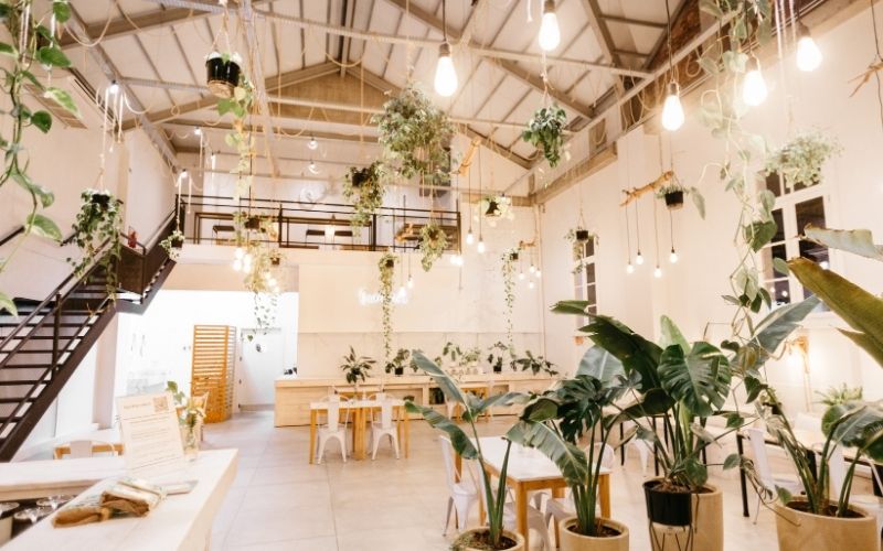 Không gian quán cần mang lại sự thoải mái cho khách hàng